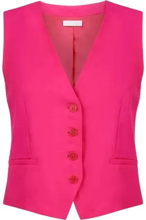 P.A.R.O.S.H. Femme, Vestes, Violet, Taille: 42 FR Veste Fuchsia