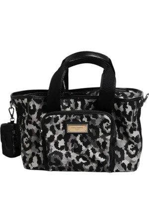 Dolce & Gabbana Femme, Sacs, Multicolore, Taille: ONE Size Sac de transport pour animaux à motif léopard avec portefeuille détachable