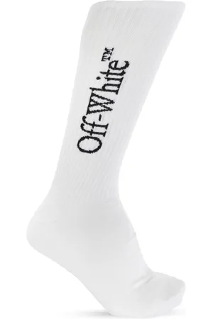 OFF-WHITE Homme, Sous-vêtements, Blanc, Taille: M Chaussettes Logo