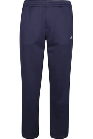 Msgm Homme, Pantalons, Bleu, Taille: M Pantalon de jogging à taille élastique