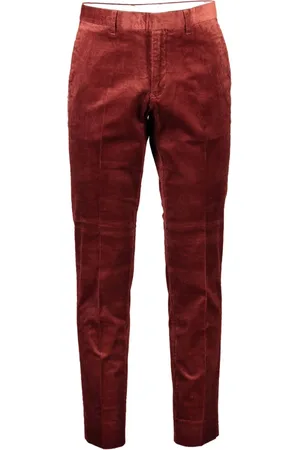 GANT Homme, Pantalons, Rouge, Taille: S Jean Élé en Coton Rouge