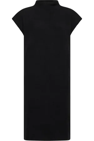 Filippa K Femme, Robes, Noir, Taille: 40 FR Robes Noires avec Multi-Ceinture en Denim