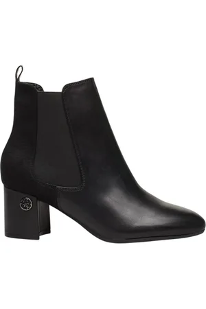 Guess Femme, Chaussures, Noir, Taille: 36 EU Bottines Chelsea Chic en Cuir