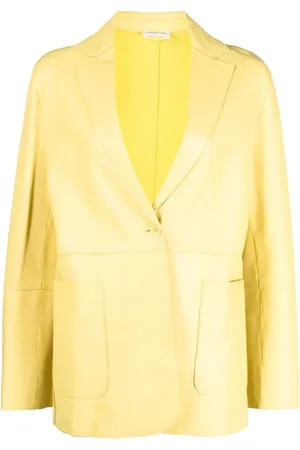 P.A.R.O.S.H. Femme, Vestes, Jaune, Taille: 42 FR Veste Blazer Jaune