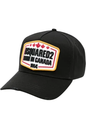Dsquared2 Homme, Accessoires, Noir, Taille: ONE Size Bonnet Tricoté New Generation en Laine