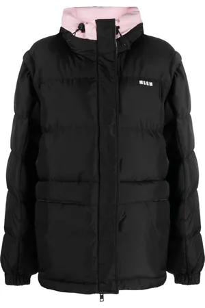Msgm Femme, Vestes, Noir, Taille: 40 FR Doudoune