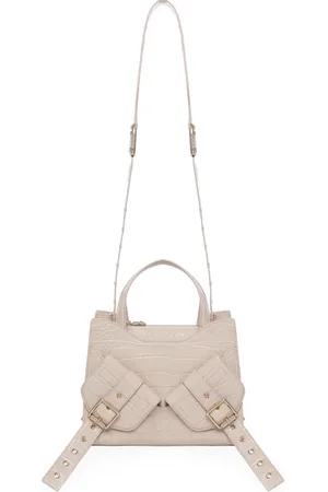 BIASIA Femme, Sacs, , Taille: ONE Size Sacs avec effet crocodile et éléments vintage