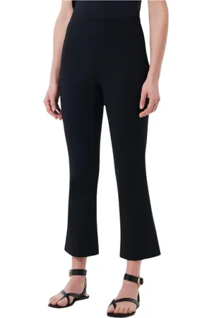 RRD Femme, Pantalons, Bleu, Taille: 38 FR Pantalon trompette en tissu technique