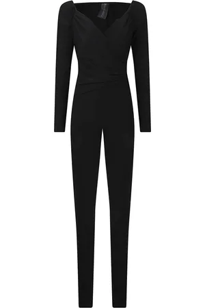 Norma Kamali Femme, Combinaisons et Ensembles, Noir, Taille: 36 FR Combinaison Sweetheart avec épaules dénudées
