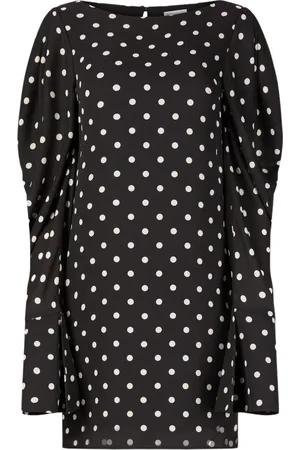 Nina Ricci Femme, Robes, Noir, Taille: 36 FR Mini-robe à manches ruchées