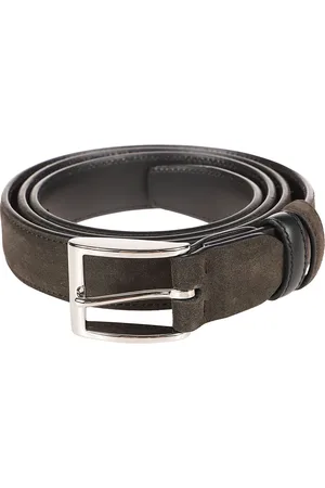 Hogan Homme, Accessoires, Brun, Taille: ONE Size Ceinture Ajustable Double Face