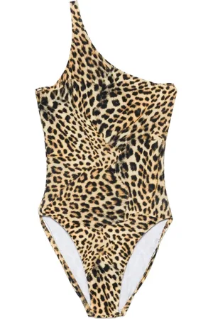 Norma Kamali Femme, Maillots de bain, Brun, Taille: 38 FR Mio Body une épaule
