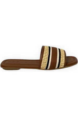 Hogan Femme, Chaussures, Brun, Taille: 36 EU Sandale à Ruban