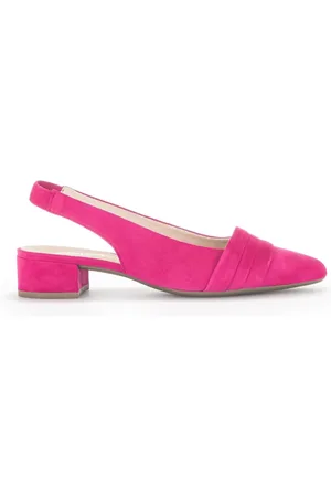 Gabor Femme, Chaussures, Rose, Taille: 37 EU Escarpins Slingback en Daim Rose