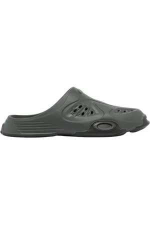 Oakley Homme, Chaussures, Vert, Taille: 41 EU Sandales Tongs en Caoutchouc avec Logo en Relief