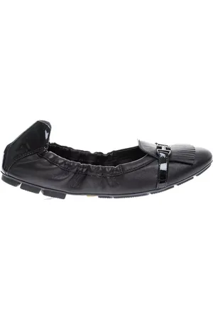 Hogan Femme, Chaussures, Noir, Taille: 36 EU Ballerines à Franges
