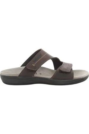 Mephisto Homme, Chaussures, Brun, Taille: 47 EU Marron Stan Z24 Tongs
