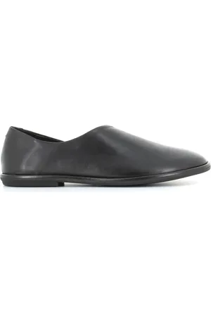 Officine creative Femme, Chaussures, Noir, Taille: 38 1/2 EU Mocassin en cuir à bout rond et semelle en caoutchouc