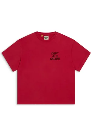 GALLERY DEPT. Homme, Tops, Rouge, Taille: M Tee French