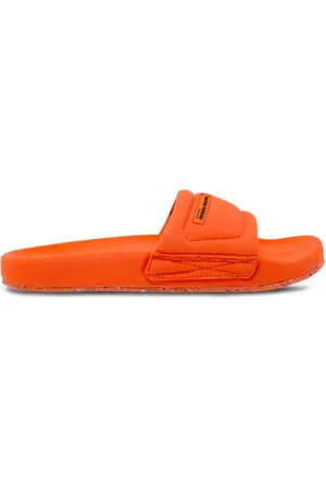 Heron Preston Homme, Chaussures, , Taille: 44 EU Sandales Tongs en Tissu Logo
