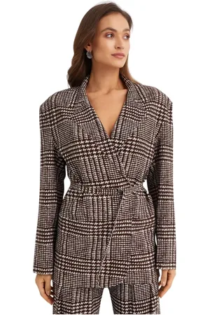 Norma Kamali Femme, Vestes, Gris, Taille: 38 FR Blazer Oversize