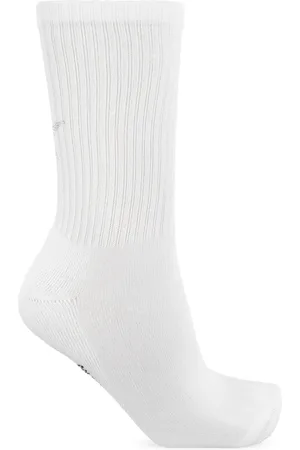 Golden Goose Femme, Sous-vêtements, Blanc, Taille: L Chaussettes avec logo