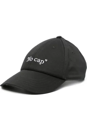 OFF-WHITE Homme, Accessoires, Noir, Taille: M Casquette Noire `No Cap` Off-White