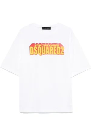 Dsquared2 Homme, Tops, Blanc, Taille: S Collection de Vêtements Élégants et Tendance