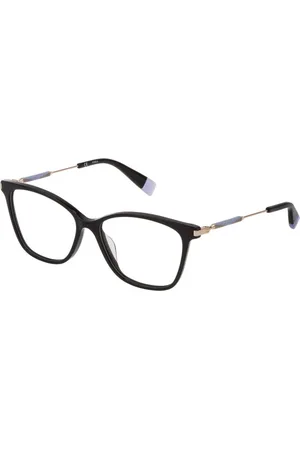 Furla Femme, Accessoires, Noir, Taille: ONE Size Lunettes à Monture en Plastique
