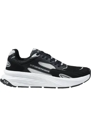 EA7 Homme, Chaussures, Noir, Taille: 43 1/3 EU Baskets