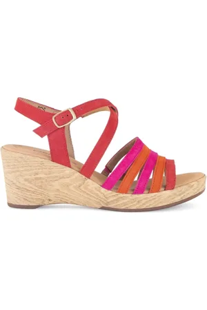 Gabor Femme, Chaussures, Multicolore, Taille: 40 1/2 EU Sandales en velours