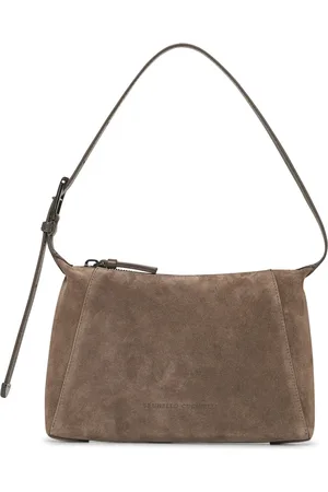 Brunello Cucinelli Femme, Sacs, Gris, Taille: ONE Size Sacs Gris Tourterelle pour un Look Elégant
