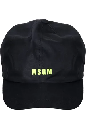 Msgm Homme, Accessoires, Noir, Taille: ONE Size Casquette de baseball