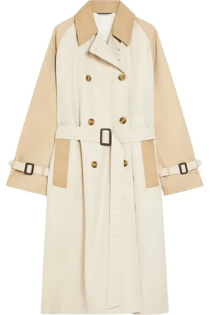 Max Mara Femme, Manteaux, Multicolore, Taille: 36 FR Trench réversible en gabardine antigoutte