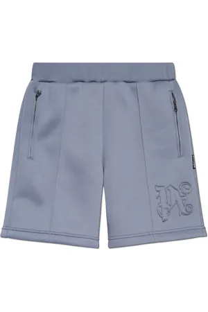 Palm Angels Homme, Shorts, Gris, Taille: L Shorts Logo