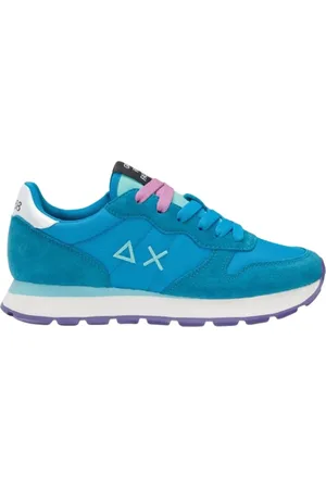 sun68 Femme, Chaussures, Bleu, Taille: 37 EU Ally Solid Running Baskets