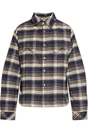Rhude Homme, Chemises, Bleu, Taille: S Chemise à carreaux
