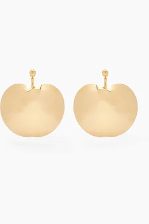 Nina Ricci Femme, Accessoires, Jaune, Taille: ONE Size Boucles d`oreilles Pomme