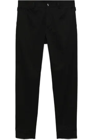 Dolce & Gabbana Homme, Pantalons, Noir, Taille: XL Pantalon Chino Noir