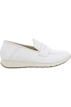 Gabor Femme, Chaussures, Blanc, Taille: 38 1/2 EU Chaussures de femme argent