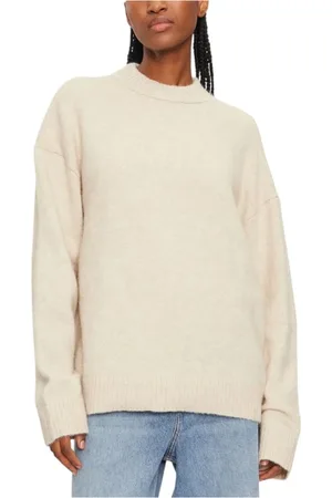 Calvin Klein Femme, Pulls, , Taille: 44 FR Pull ample à col haut texturé