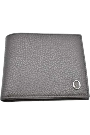 Orciani Unisex, Accessoires, Brun, Taille: ONE Size Portefeuille en cuir Micron avec porte-cartes dépliant