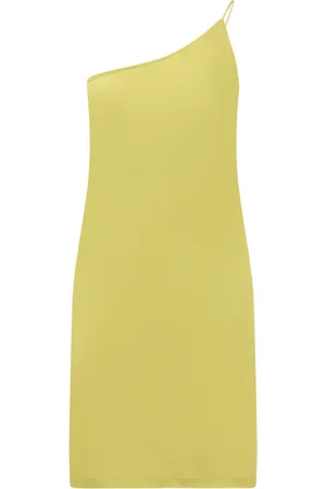 Dsquared2 Femme, Robes, Vert, Taille: 40 FR Robe asymétrique