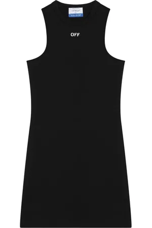 OFF-WHITE Femme, Robes, Noir, Taille: 34 FR Élégante Robe de Rame
