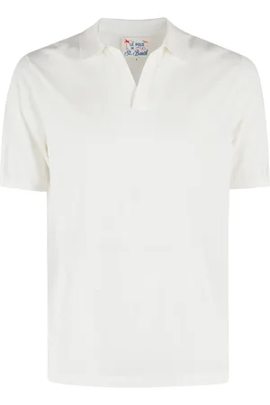 MC2 SAINT BARTH Homme, Tops, Blanc, Taille: M Polo Classique en Blanc