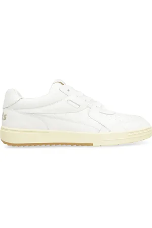 Palm Angels Homme, Chaussures, Blanc, Taille: 40 EU Baskets basses à semelle contrastante