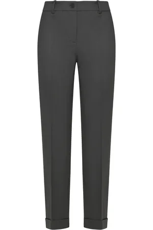 P.A.R.O.S.H. Femme, Pantalons, Gris, Taille: 40 FR Pantalon Élégant