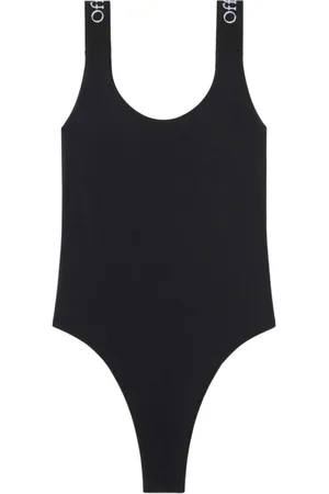 OFF-WHITE Femme, Maillots de bain, Noir, Taille: 34 FR Maillot de bain à larges bretelles