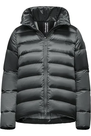 Bomboogie Femme, Vestes, Gris, Taille: 42 FR Bruges Jacket - Doudoune en Nylon Lumineux