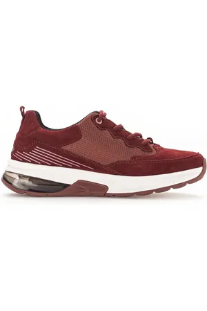 Gabor Femme, Chaussures, Rouge, Taille: 43 EU Rollingsoft Baskets de Marche Femme